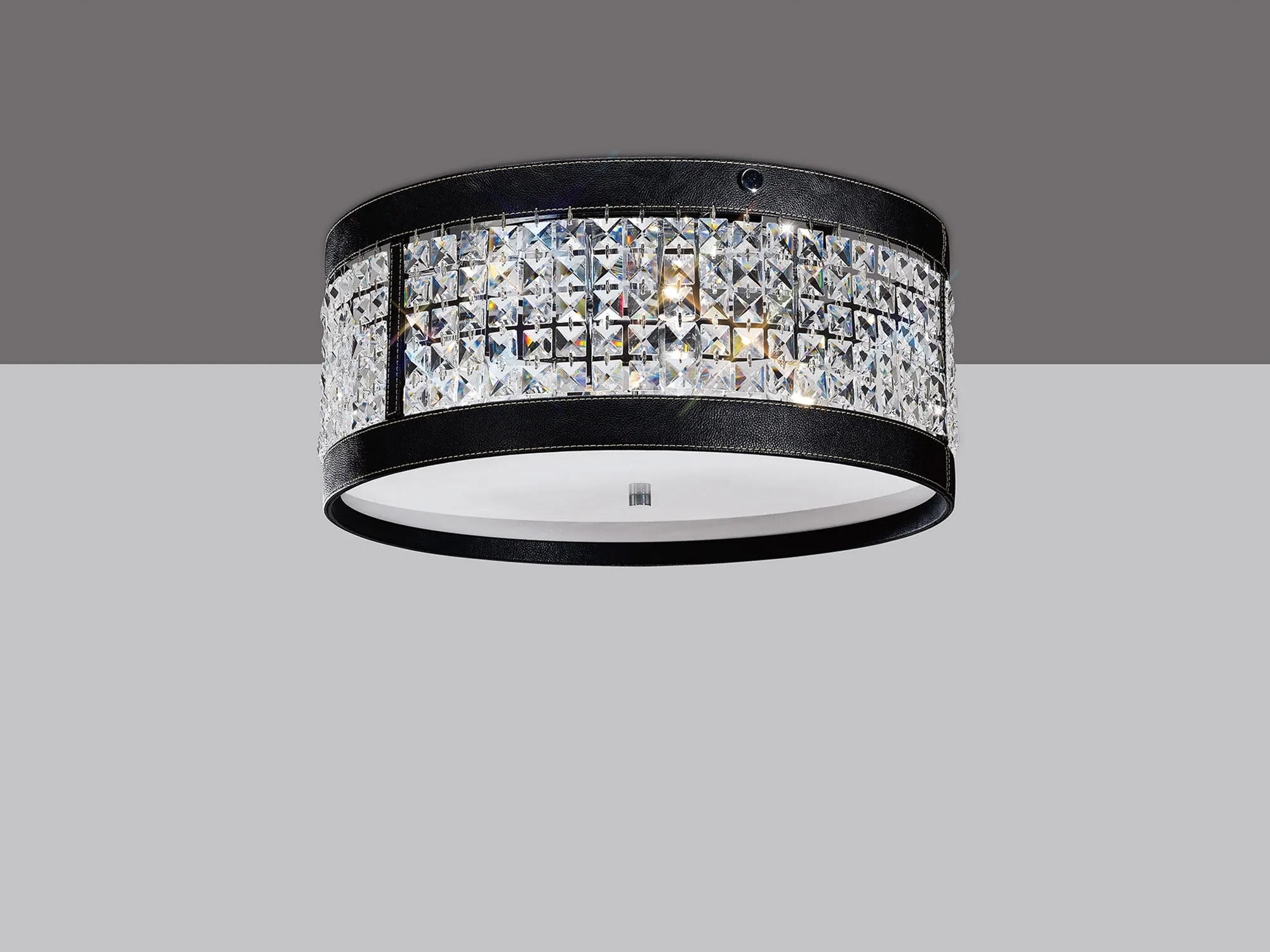 IL31031  Celsa Crystal  Flush Ceiling 4 Light